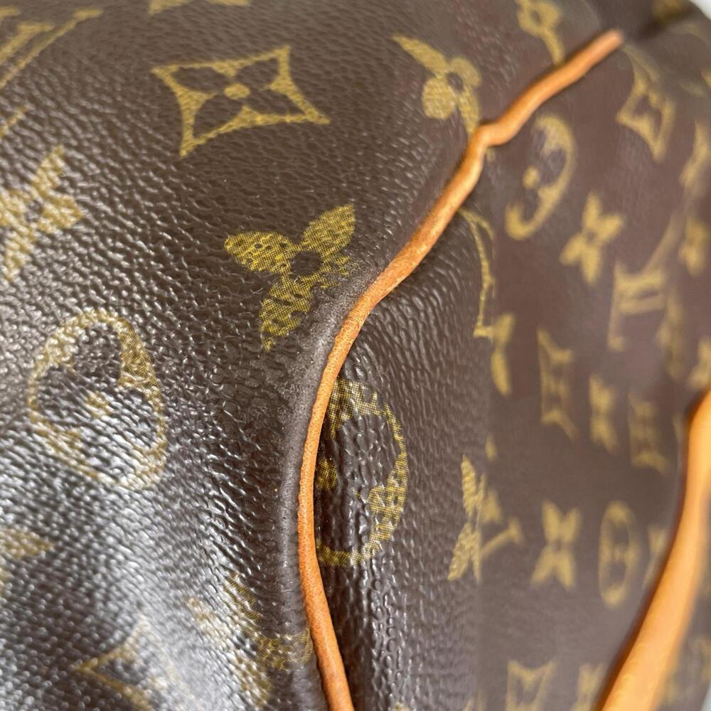 LOUIS VUITTON Brown Monogram Canvas Keepall 60 Boston Bag - Picture 6 of 15